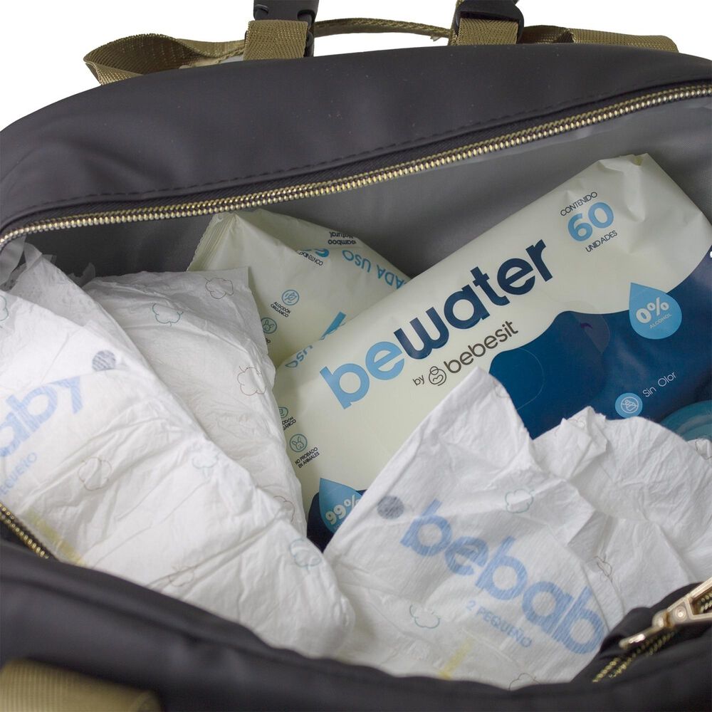 Mochila Maternal Premium Black Gold image number 6.0